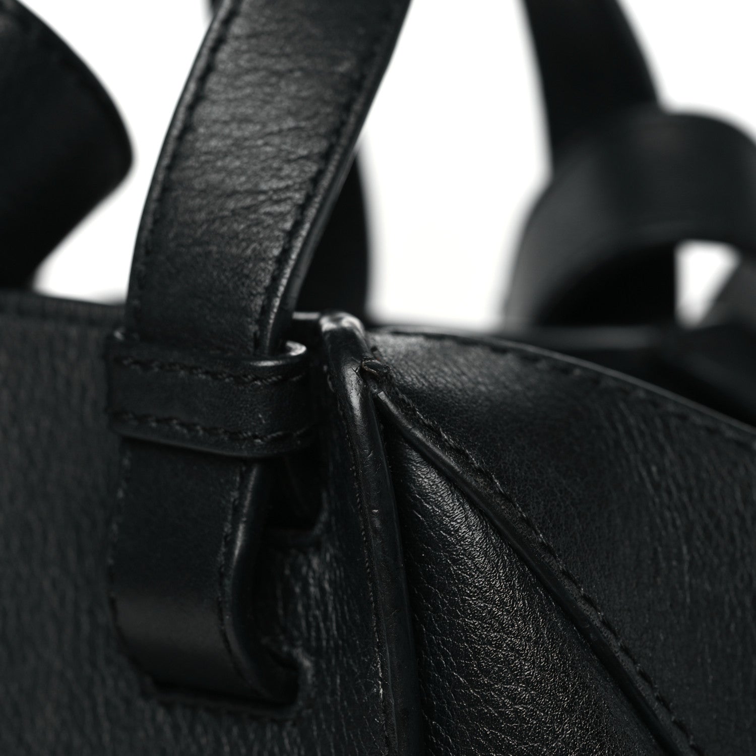 Loewe Calfskin Small Hammock Shoulder Bag Black 13 of 14