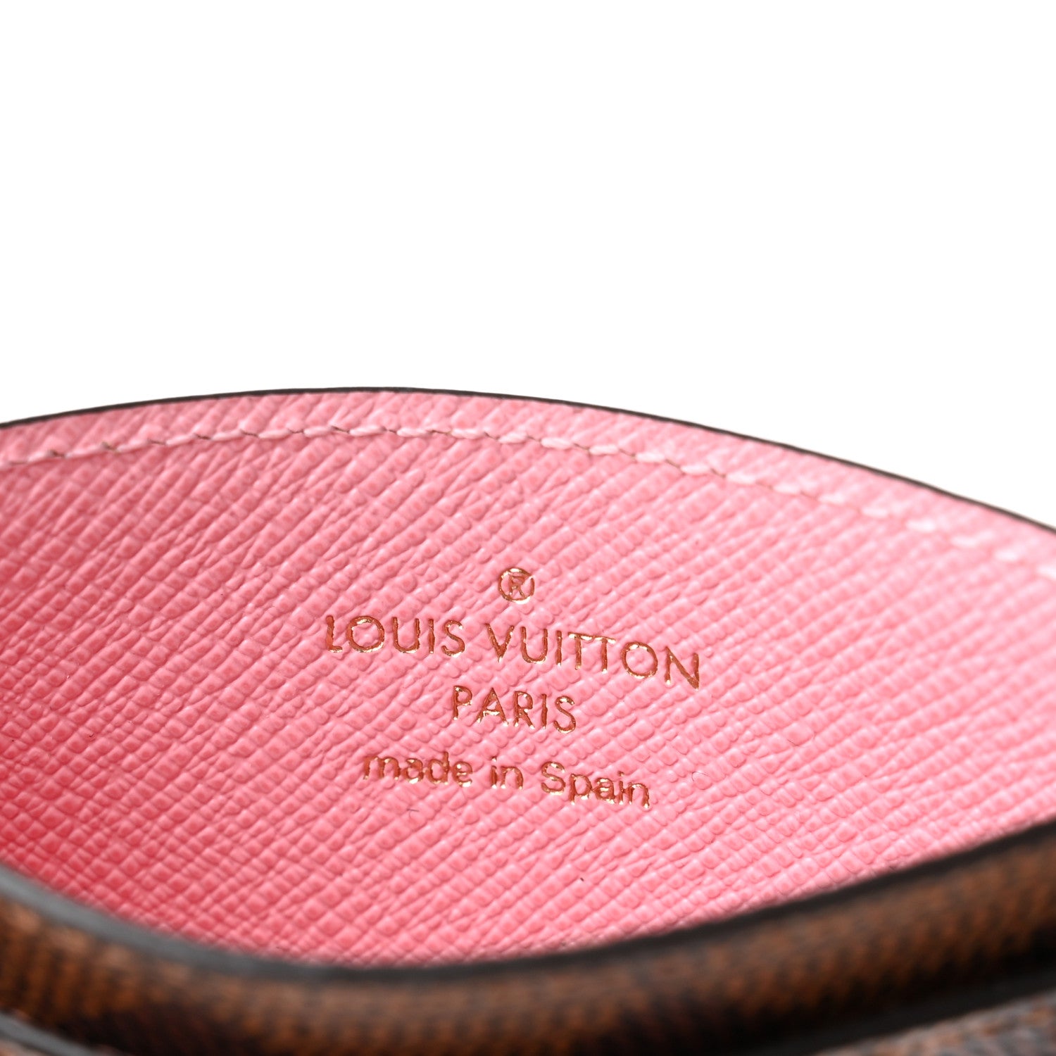 Louis Vuitton Damier Ebene Studded Card Holder 6 of 6