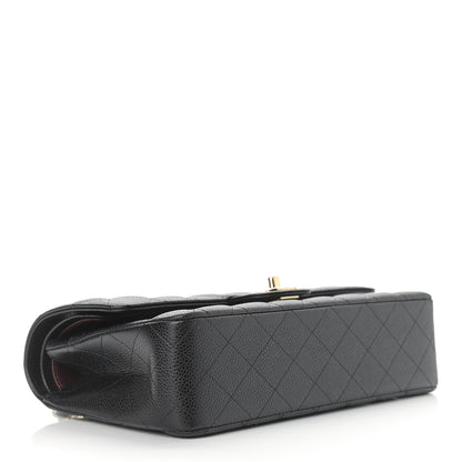 Chanel Caviar Quilted Medium Double Flap Black 4 of 9