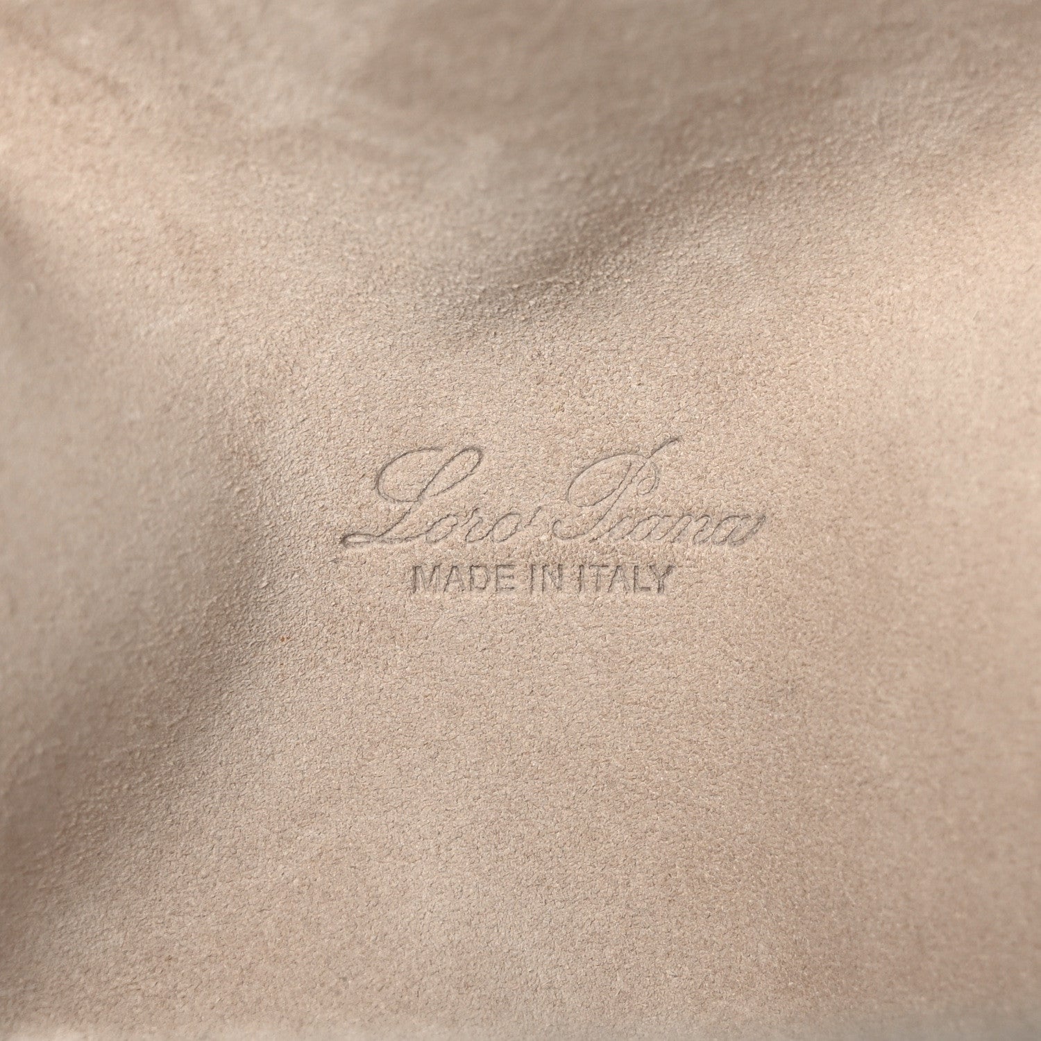 Loro Piana Grained Calfskin Braided L27 Extra Pocket Pouch Whisper White Blue Marine 6 of 9