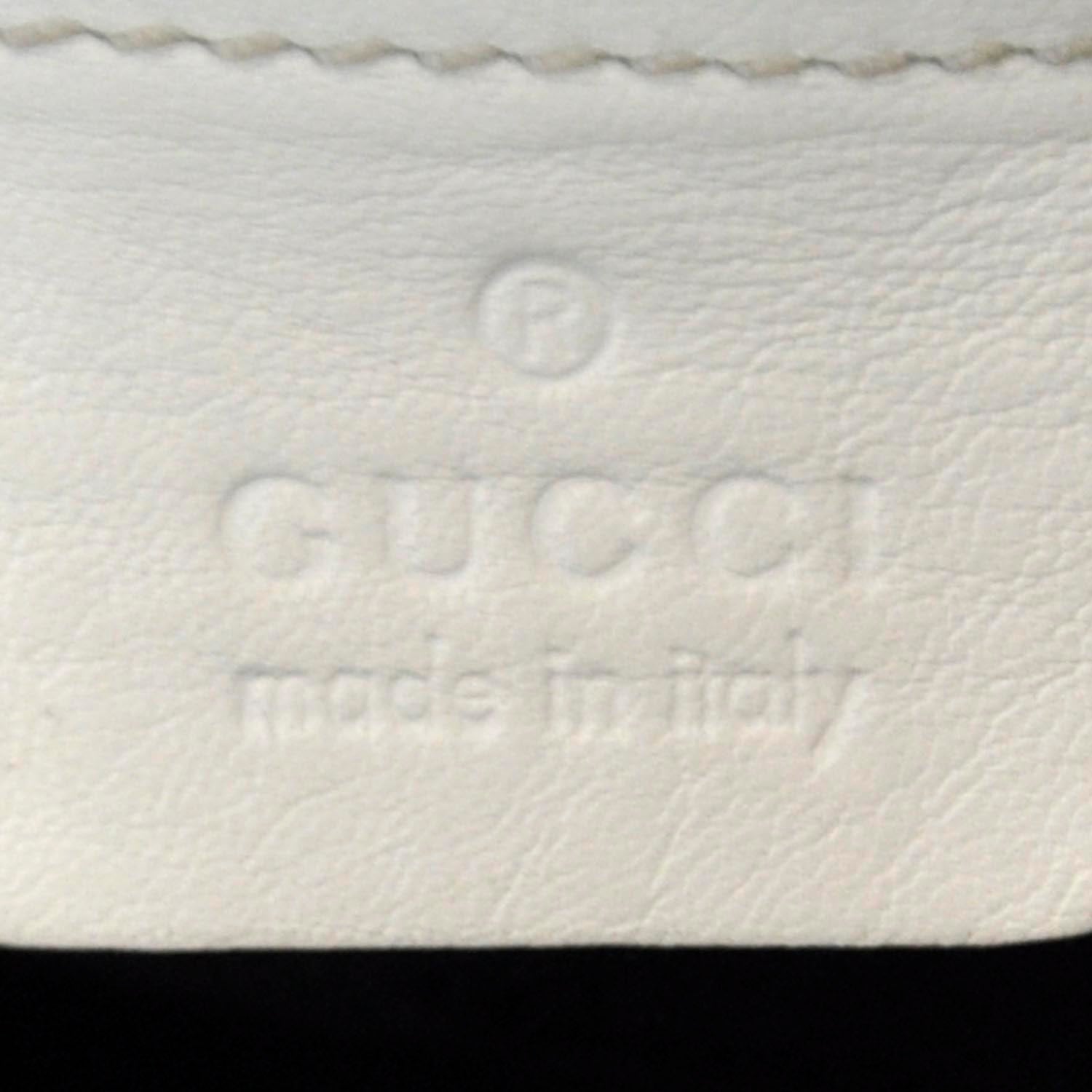 Gucci Leather New Jackie Hobo White 8 of 10