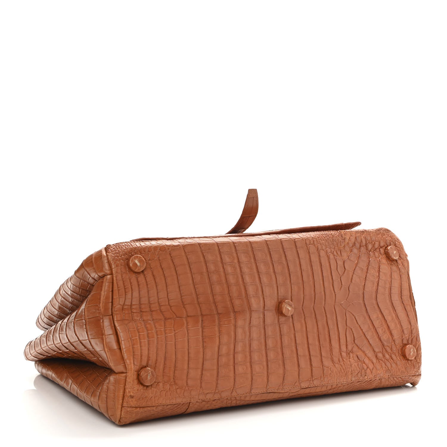 Nancy Gonzalez Crocodile Tote Brown 3 of 10