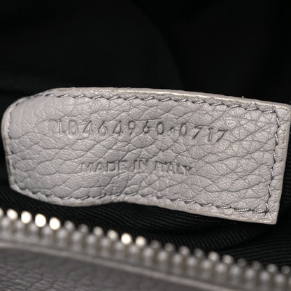 Saint Laurent Grained Calfskin Small Supple Sac De Jour Grey 8 of 19