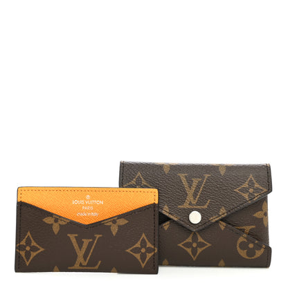 Louis Vuitton Monogram LV Colormania Kirigami Card Holder Safran 2 of 7