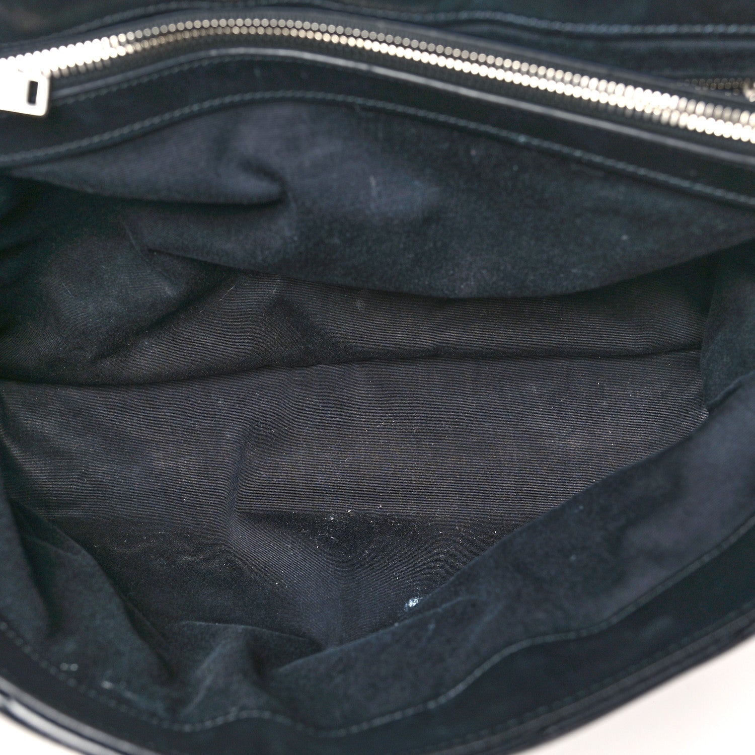 Saint Laurent Calfskin Y Quilted Monogram Large Loulou Chain Satchel Black 5 of 9