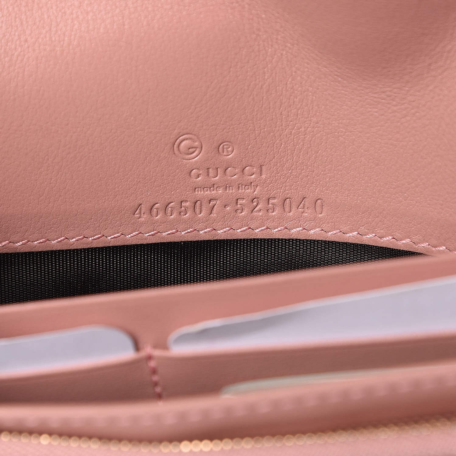 Gucci Microguccissima Crossbody Wallet Soft Pink 6 of 8