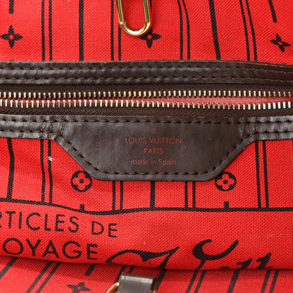 Louis Vuitton Damier Ebene Neverfull MM 6 of 14