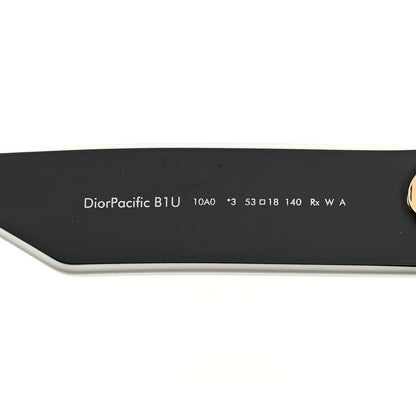 Christian Dior Acetate DiorPacific B1U Butterfly Sunglasses Black 5 of 8