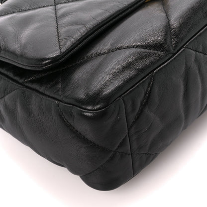 Chanel Goatskin Quilted Medium Chanel 19 Flap Black 9 of 11