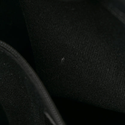 Chanel Mixed Fibers Calfskin Striped Medium Deauville Tote Black 11 of 12