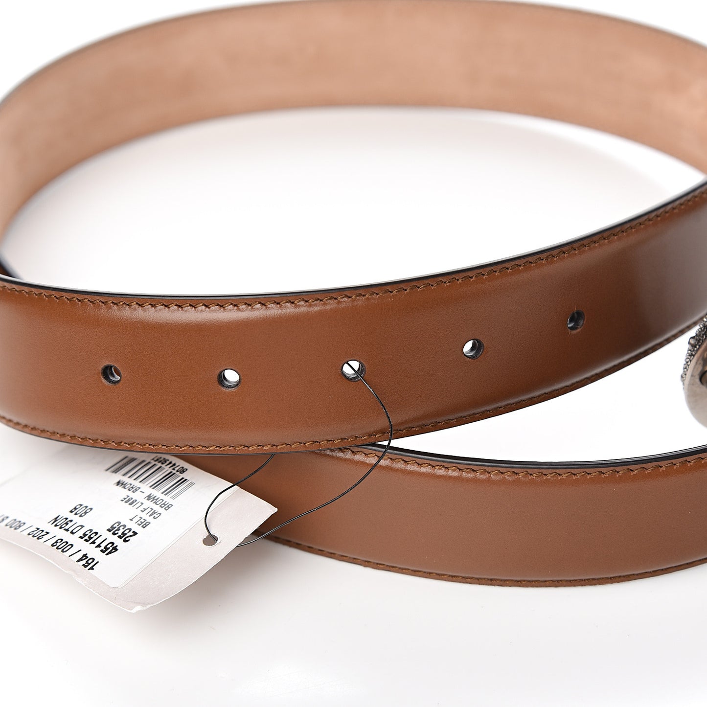 Lisse Calfskin Dionysus 35mm Belt 80 32 Cuir