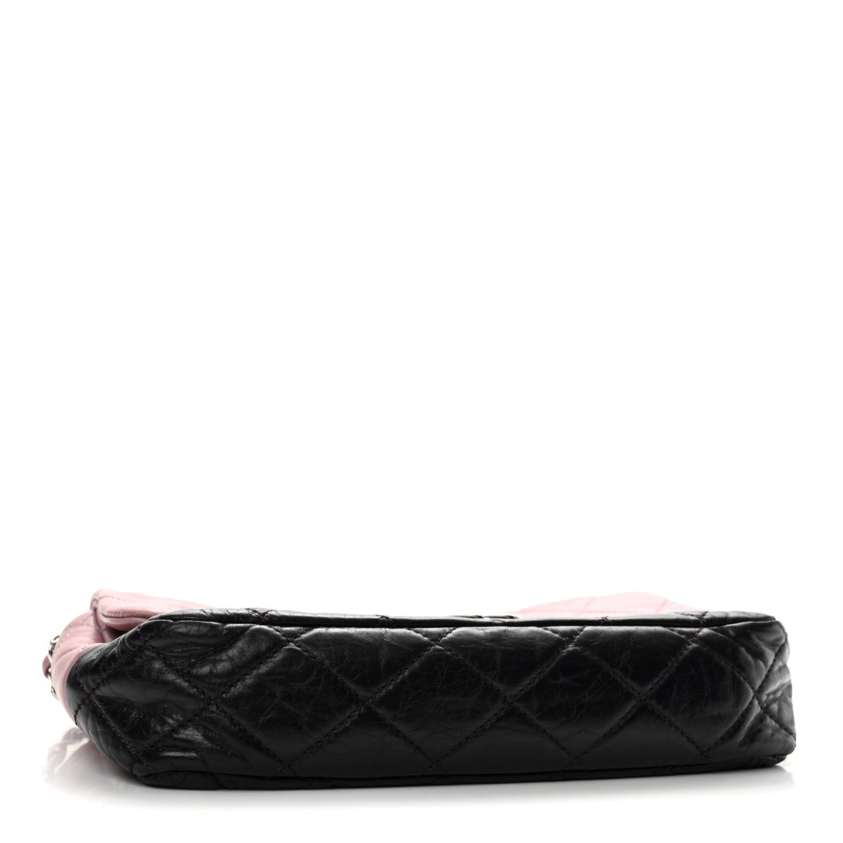 Chanel Lambskin Quilted Bi-Color Medium Single Flap Light Purple 4 of 12