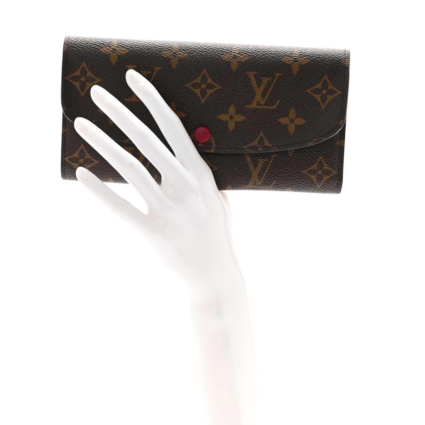 Monogram Emilie Wallet Fuchsia