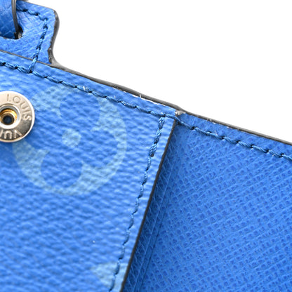 Louis Vuitton Taigarama Card Holder Necklace Agave Blue 9 of 9