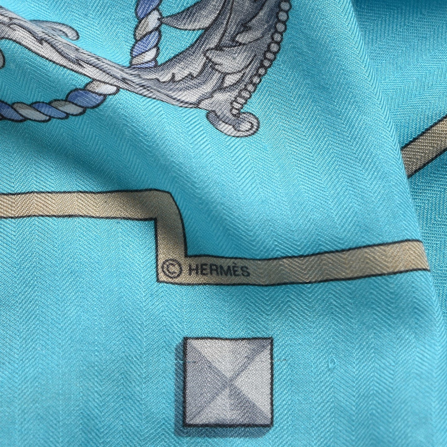Cashmere Silk Keys Les Cles Shawl 140