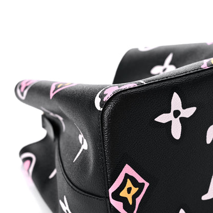 Louis Vuitton Monogram Giant Wild At Heart Neonoe MM Black 11 of 12