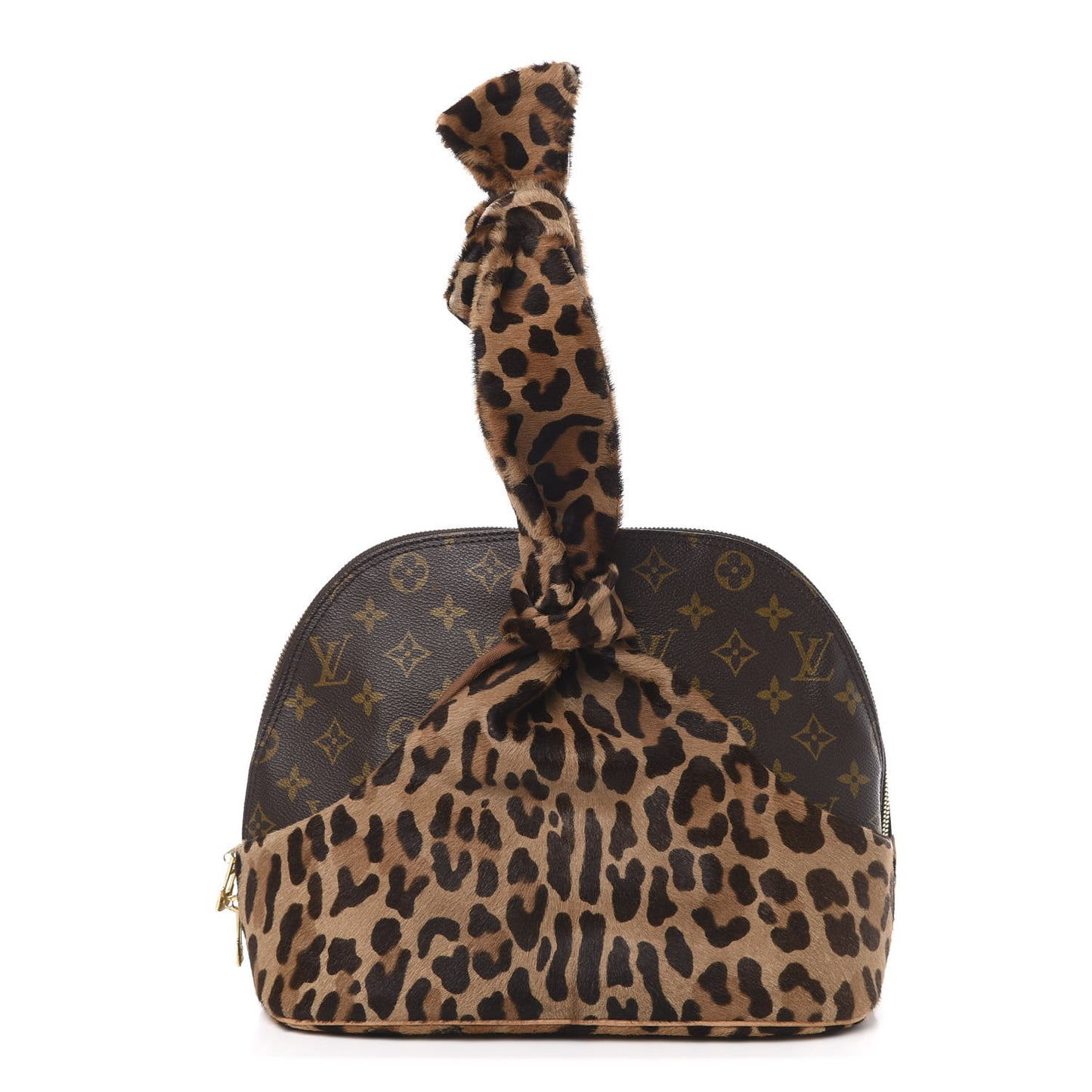 Monogram Azzedine Alaia Leopard Alma