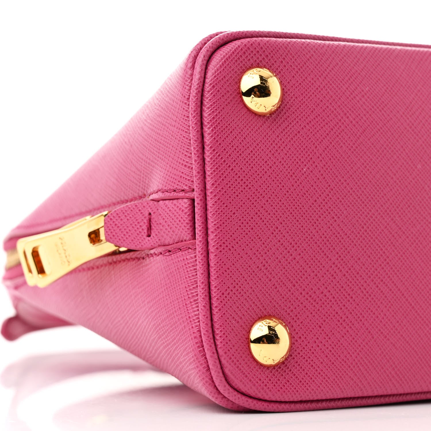 Prada Saffiano Lux Small Promenade Tote Fuxia 10 of 13