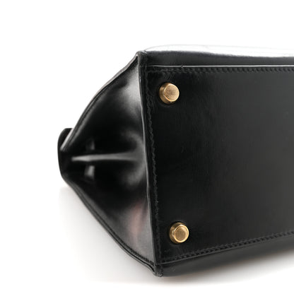 Hermes Box Kelly Sellier 28 Black 9 of 11