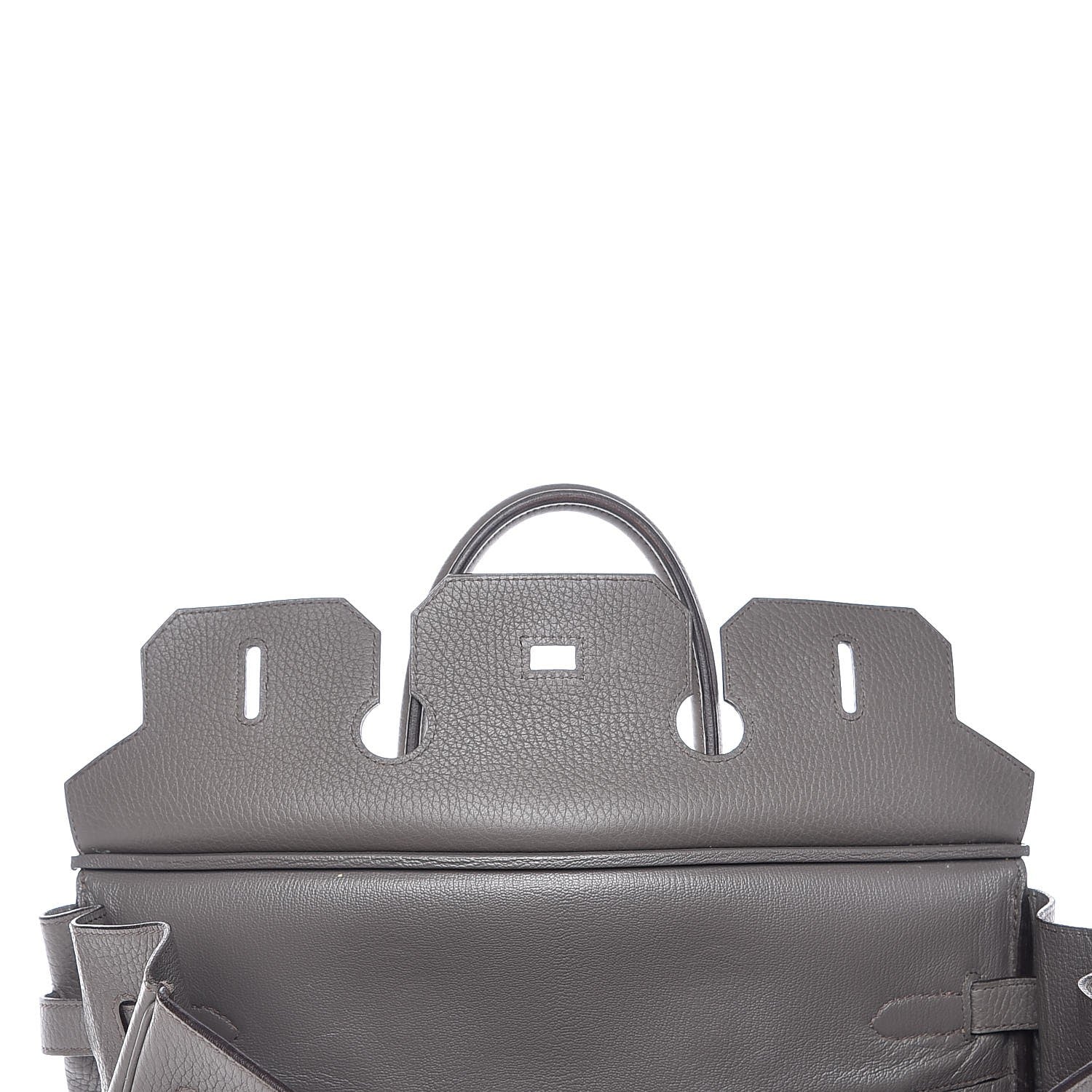 Hermes Taurillon Clemence Birkin 35 Etain 19 of 41