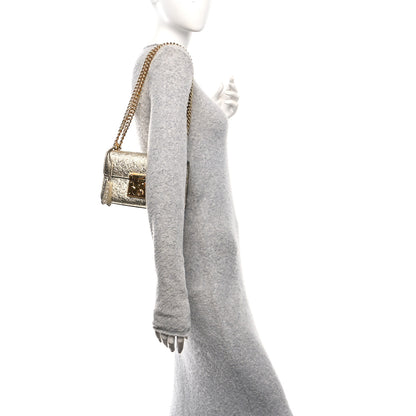 Gucci Galassia Small Padlock Shoulder Bag Platino 2 of 10
