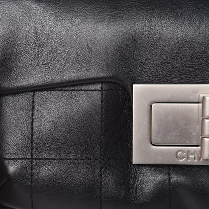 Chanel Calfskin Square Stitched Mademoiselle Shoulder Bag Black 15 of 20