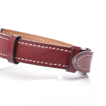 Hermes Stainless Steel Gulliver 28mm Nomade Kinetic Quartz Watch Rouge 4 of 8