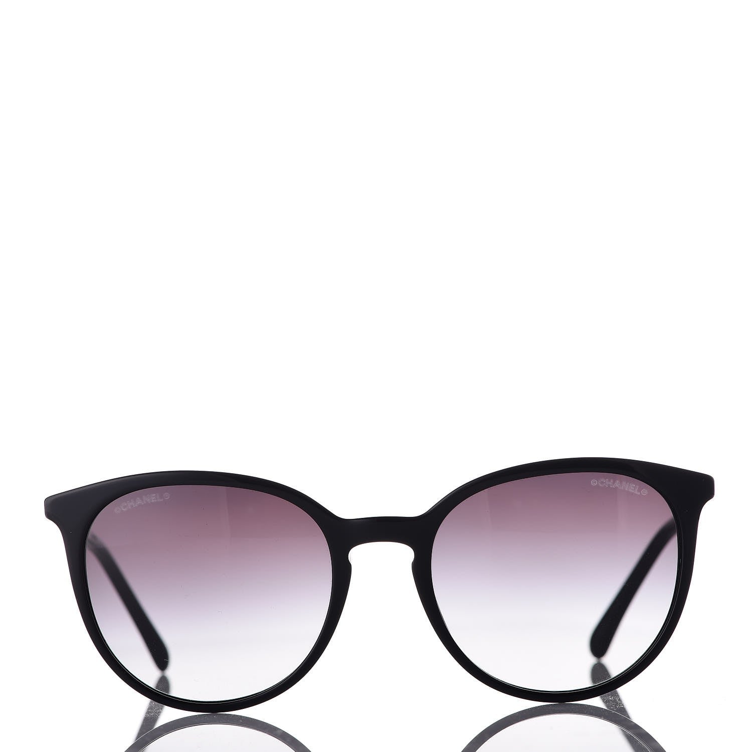 Chanel Acetate Butterfly Pearl Sunglasses 5394 Black 2 of 8