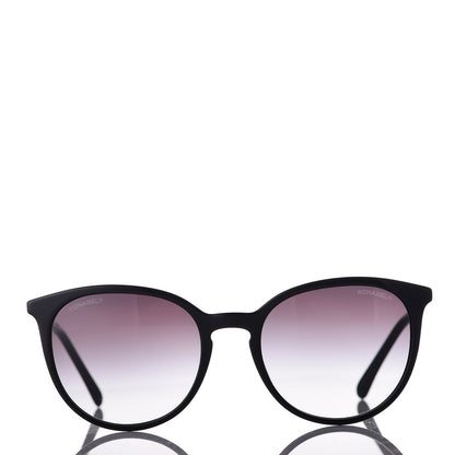 Chanel Acetate Butterfly Pearl Sunglasses 5394 Black 2 of 8
