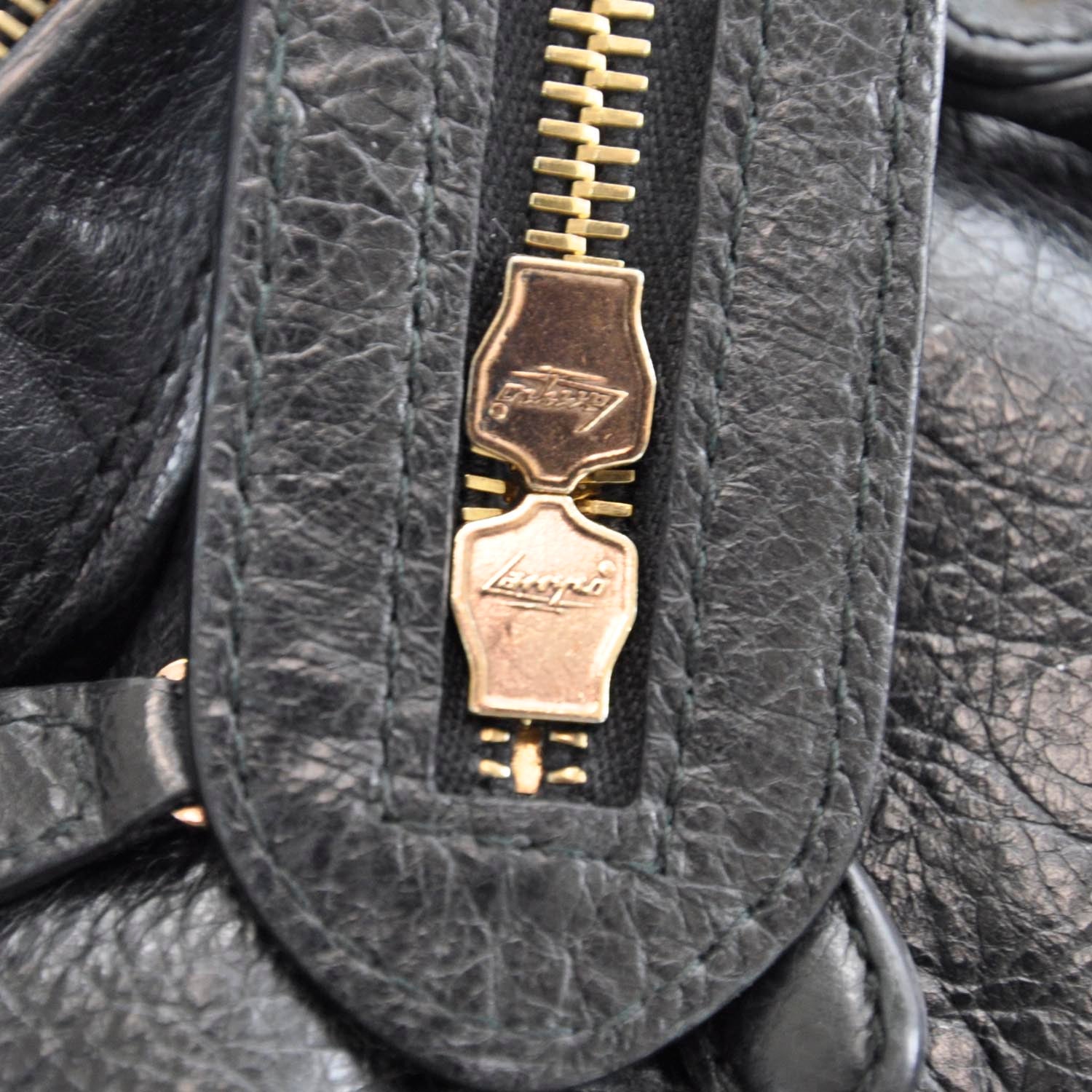 Balenciaga Agneau Giant 12 Rose Gold Hardware Town Black 12 of 12