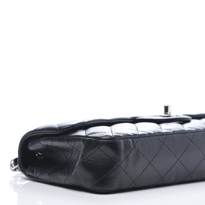 Chanel Lambskin Quilted East West Flap Black 8 of 10