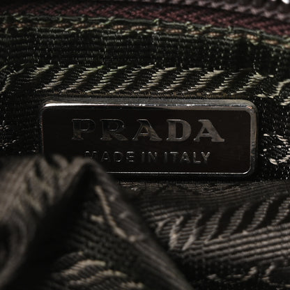 Prada Snakeskin Pochette Shoulder Bag Beige 5 of 9