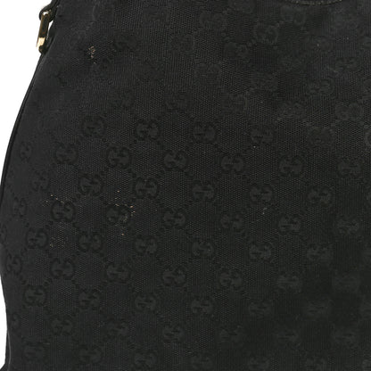 Gucci Monogram Medium New Britt Hobo Black 8 of 12