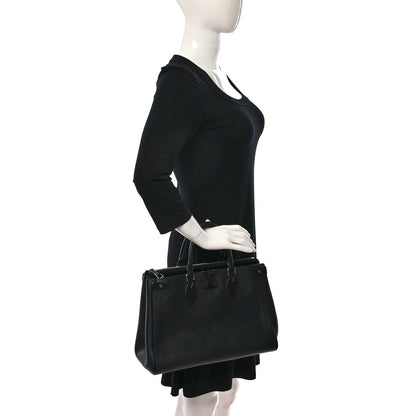 Louis Vuitton Epi Grenelle Tote MM Black 2 of 8