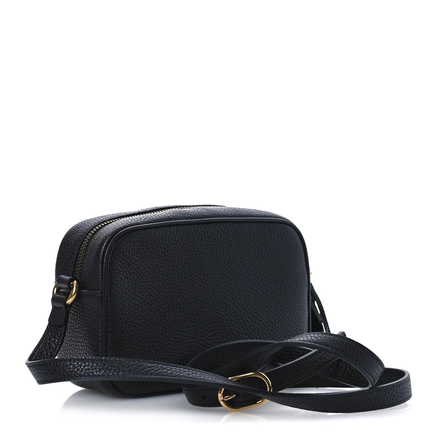 Gucci Pebbled Calfskin Small Soho Disco Bag Black 3 of 10