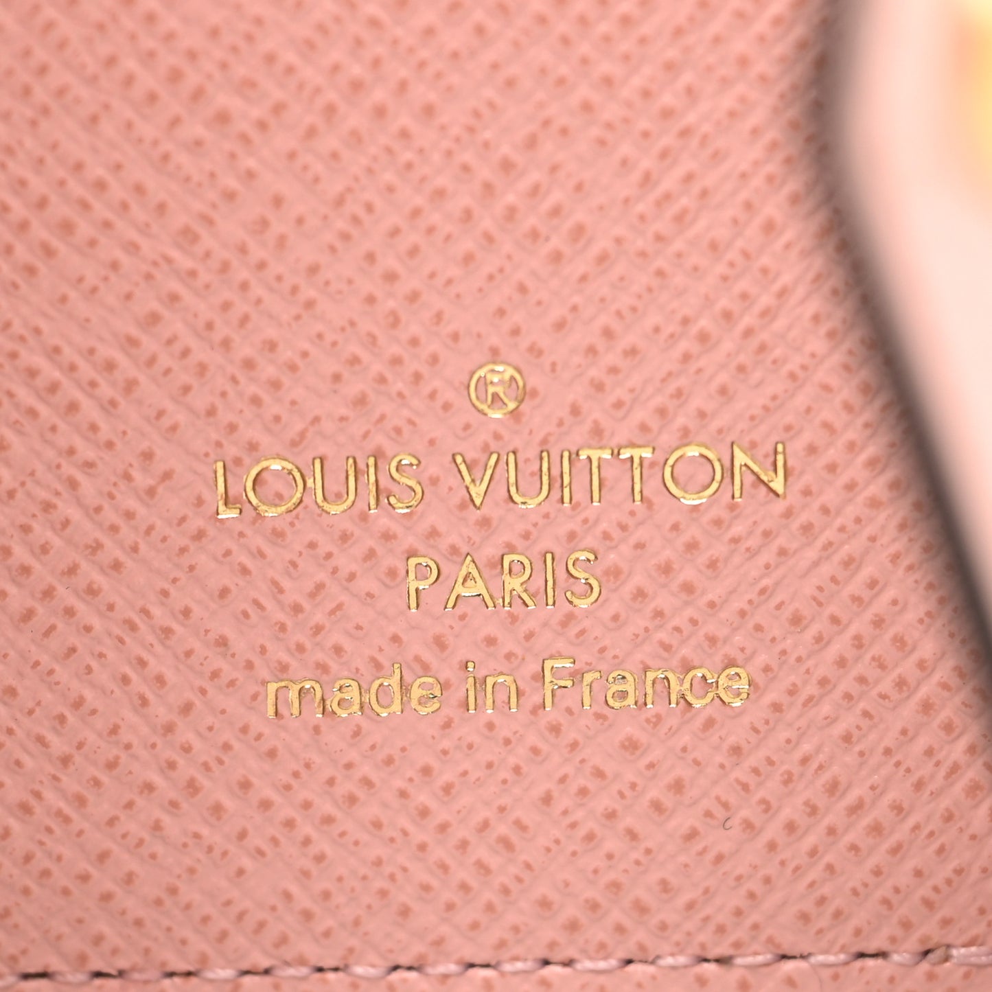 Monogram Zoe Wallet Rose Ballerine