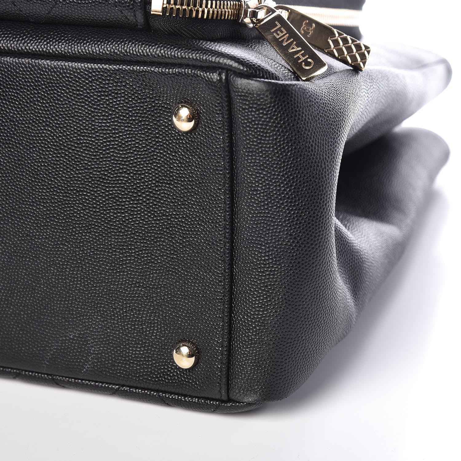 Chanel Caviar Quilted Large Business Affinity Shopping Bag Black 6 of 11