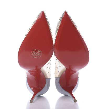Christian Louboutin Crystal Strass Follies 100 Pumps 39.5 Crystal 5 of 10