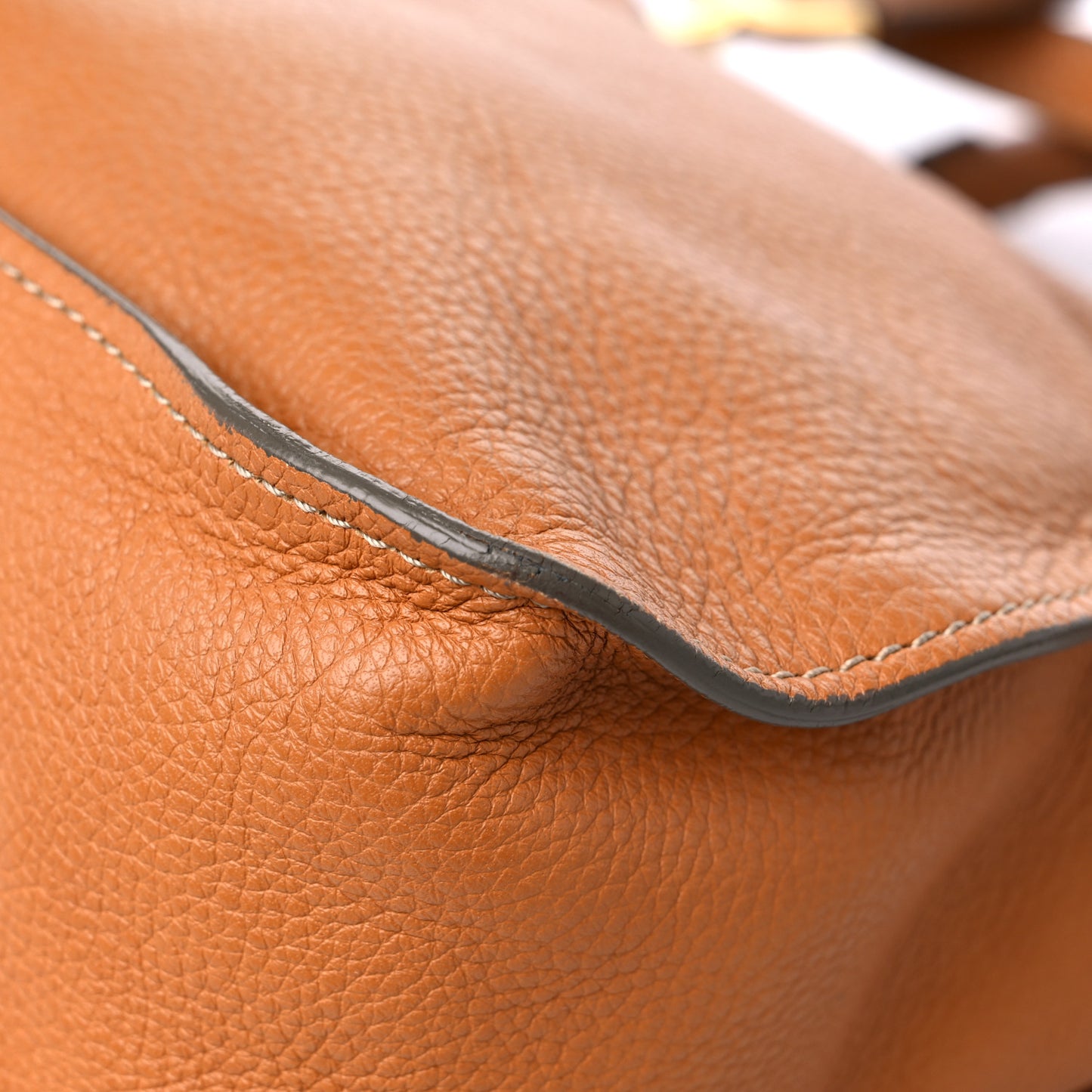 Calfskin Medium Marcie Satchel Tan