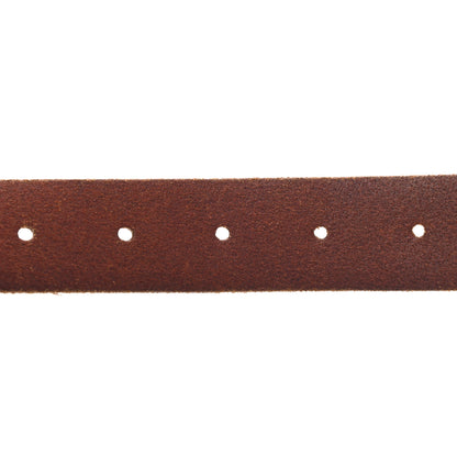Gucci Cuoio Toscano Nickel Double G 30mm Belt 75 30 Cuir 4 of 6