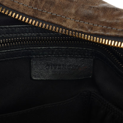 Givenchy Tumbled Sheepskin Large Pandora Brown 6 of 9