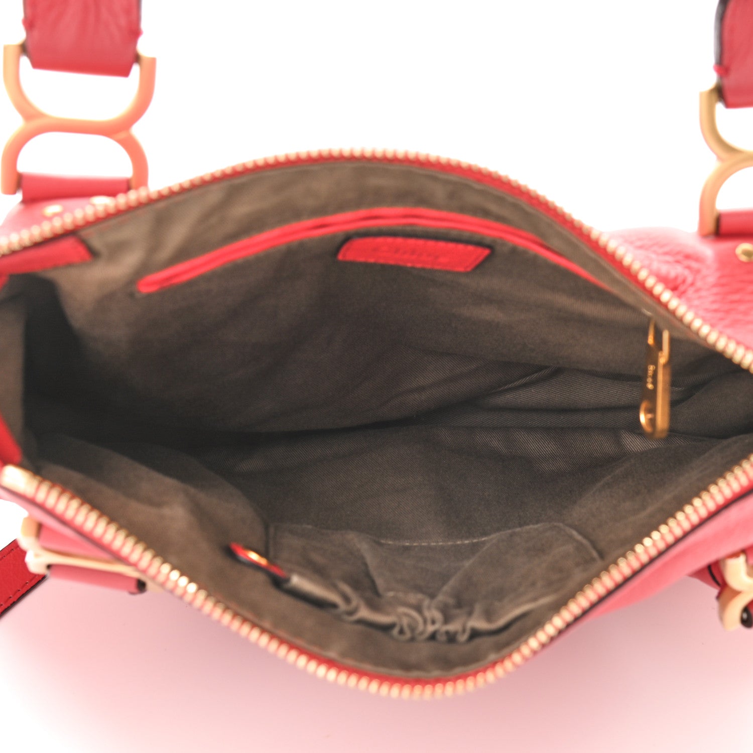 Chloe Calfskin Medium Marcie Satchel Red 5 of 14