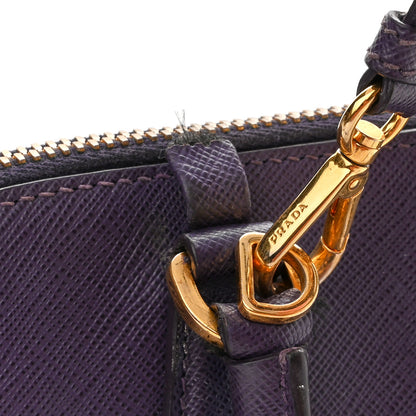 Prada Saffiano Lux Small Promenade Tote Viola 11 of 13
