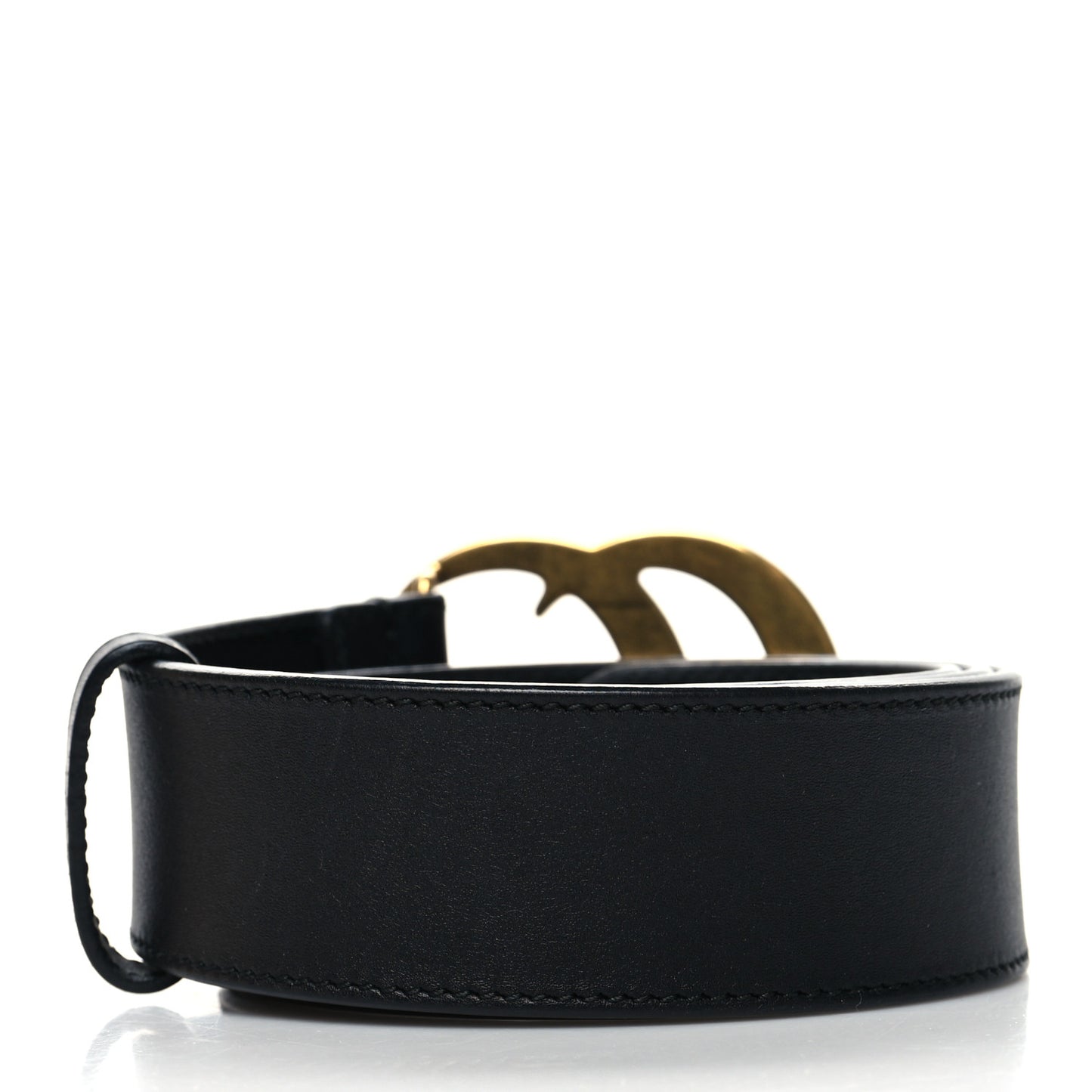 Calfskin Double G 40mm Belt 80 32 Black