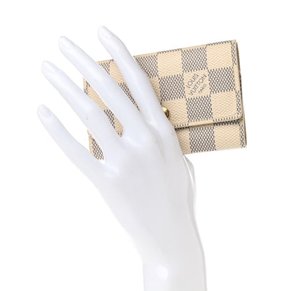 Louis Vuitton Damier Azur Multicles 6 Key Holder 2 of 8
