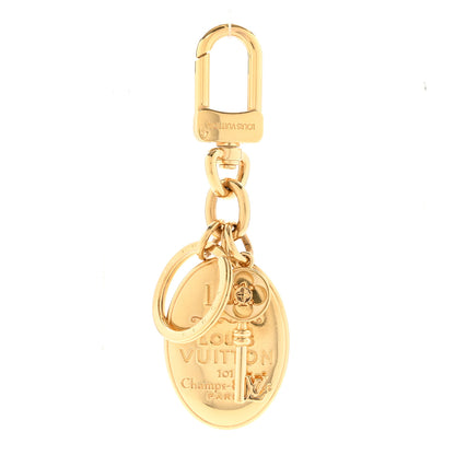 Louis Vuitton 101 Champs Elysees Maizeon Key Holder Gold 1 of 5