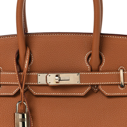 Hermes Togo Birkin 30 Gold 8 of 12