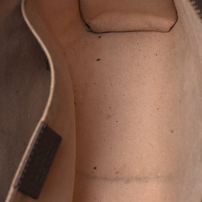 Gucci GG Supreme Monogram Web Ophidia Pouch Brown 11 of 13