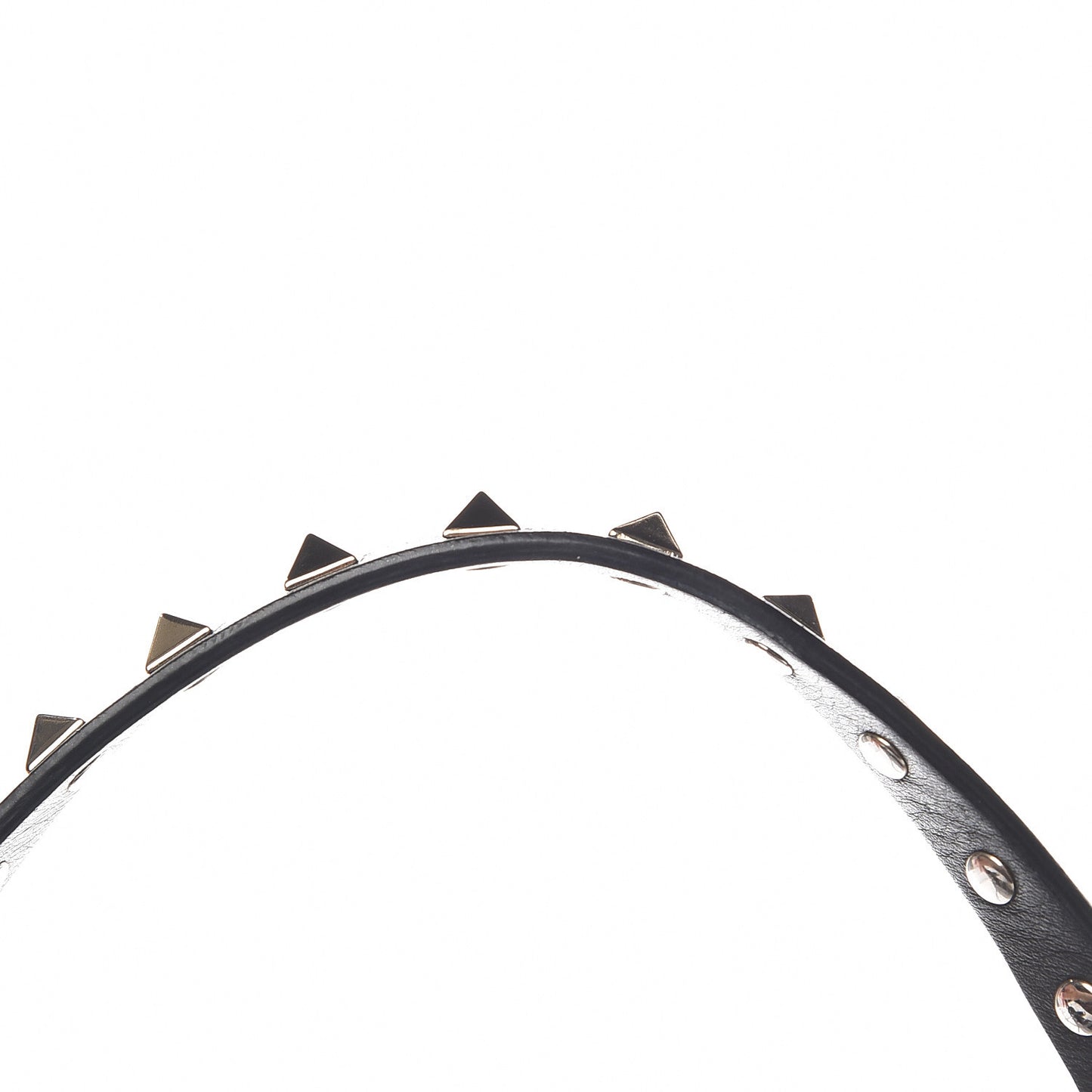 Vitello Medium Rockstud Tote Black