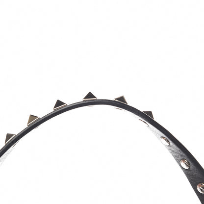 Valentino Garavani Vitello Medium Rockstud Tote Black 16 of 17